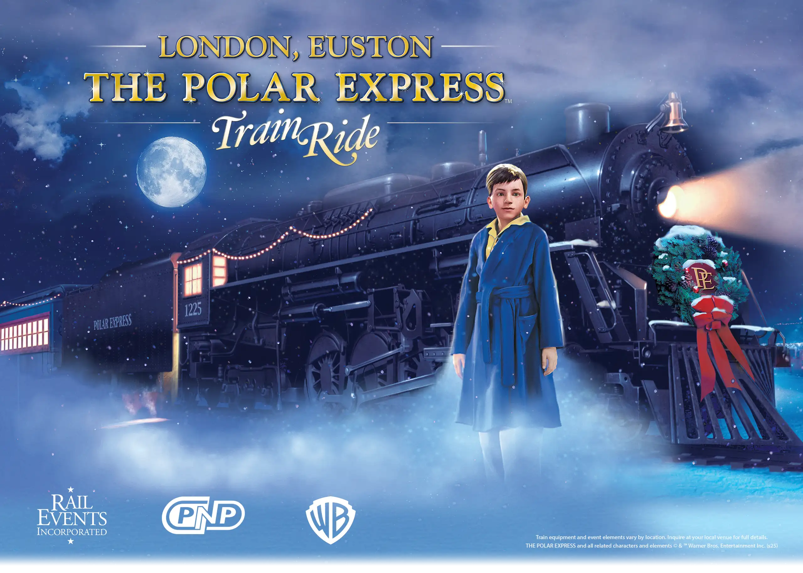 THE POLAR EXPRESS™ Train Ride London Hero Image