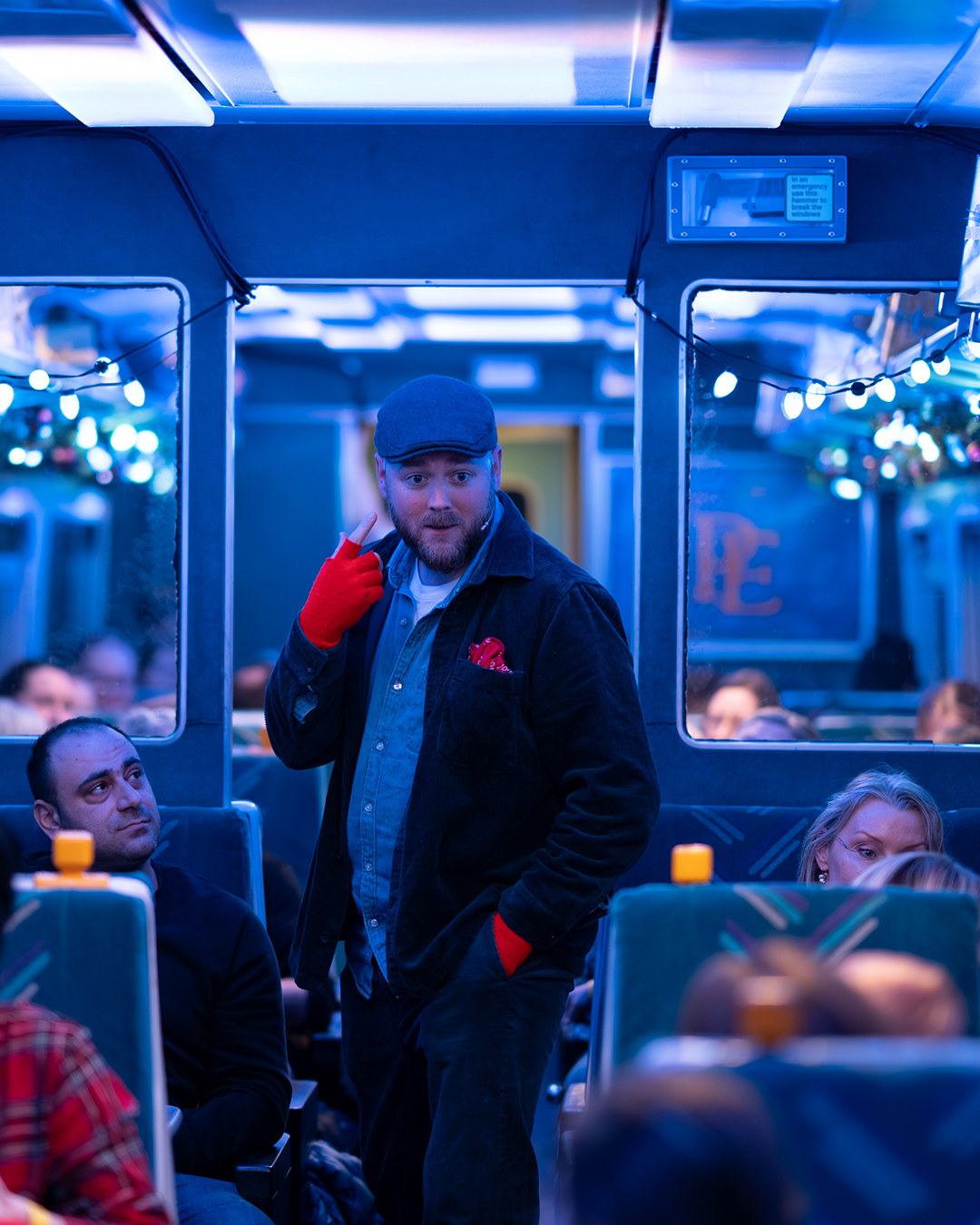 hobo on board the polar express london